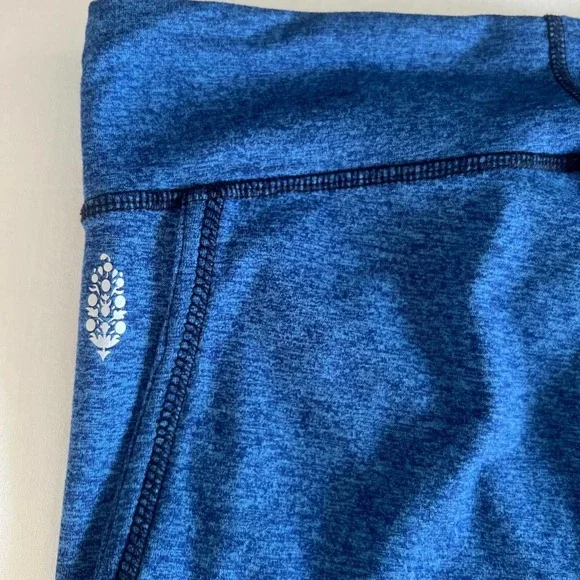 Free People Movement Yoga Hi Rise Infinity Leggings Bright Ocean Blue  Size S - Picture 9 of 13